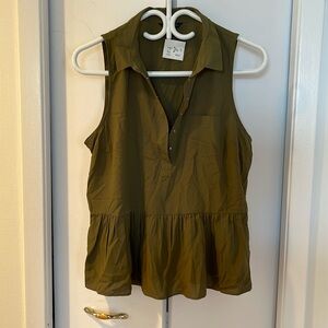 BNWT American Eagle, sleeveless sheer top. M